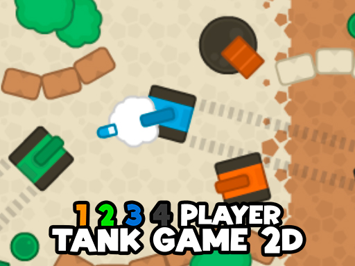 1 2 3 4 Player Tank Game 2D_img